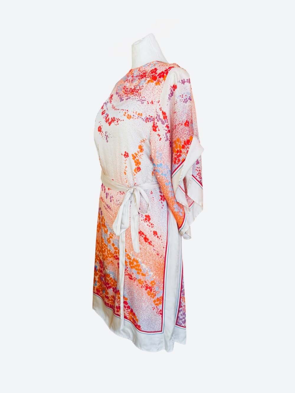 Reiss Leea Printed Scarf Mini Dress Size 10 - Picture 3 of 11
